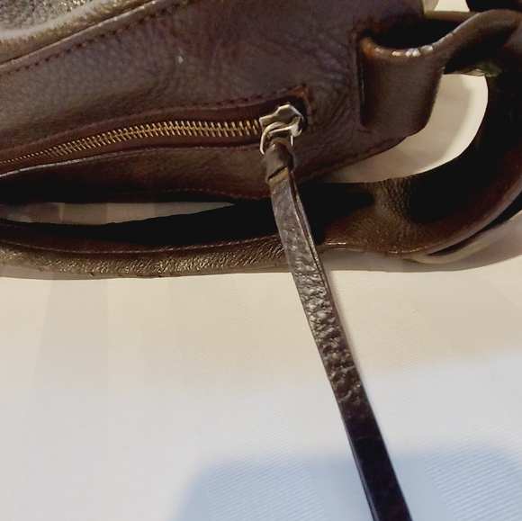 FRANCESCO BIASIA LEATHER SHOULDER BAG! - Picture 7 of 11
